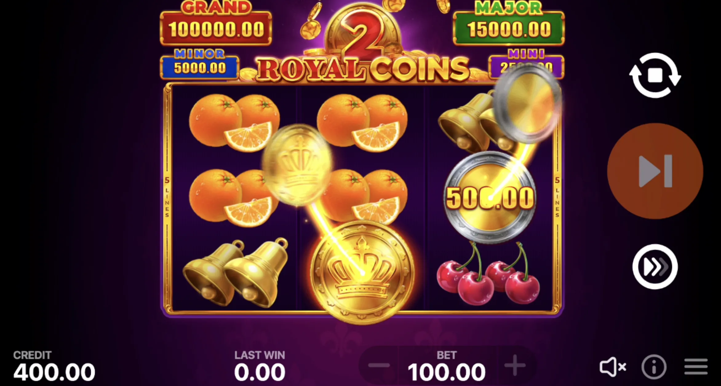 Royal Coins 2: Hold and Win Slot